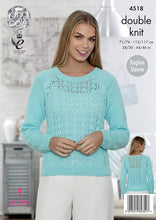 Load image into Gallery viewer, Knitting Pattern: Ladies Summer Sweaters in Cotton DK Yarn
