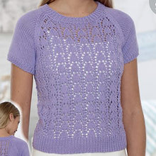 Load image into Gallery viewer, Knitting Pattern: Ladies Summer Sweaters in Cotton DK Yarn
