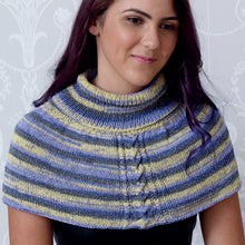 Load image into Gallery viewer, Knitting Pattern: Scarf, Hat, Gloves and Neck Warmer in Sparkle Yarn
