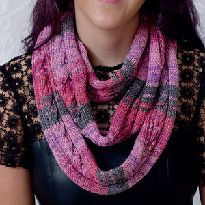 Knitting Pattern: Scarf, Hat, Gloves and Neck Warmer in Sparkle Yarn