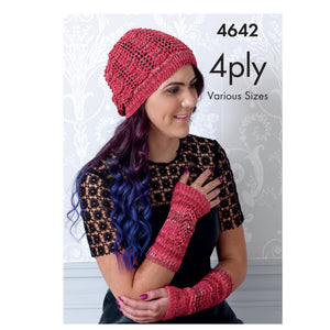 Knitting Pattern: Scarf, Hat and Wrist Warmers for 4-12 years and Adults