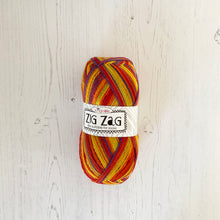 Load image into Gallery viewer, Sock Yarn: Zig Zag 4 Ply in Bumble Bee, 100g Ball
