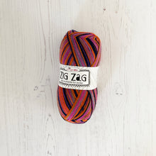 Load image into Gallery viewer, Sock Yarn: Zig Zag 4 Ply in Dragonfly, 100g Ball
