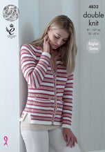 Load image into Gallery viewer, Knitting Pattern: Ladies Cardigans in DK Yarn
