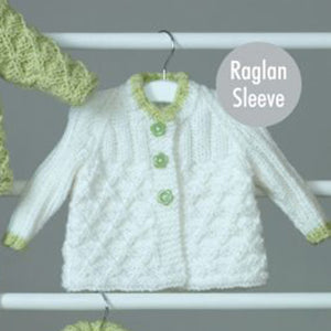 SALE: Knitting Pattern: Baby Hoodie, Jacket and Matinee Coat for Newborn to 2 Years