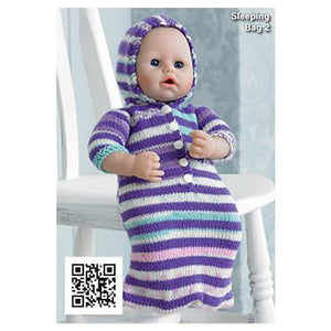 Knitting Pattern: Doll and Preemie Baby Clothes in DK Yarn