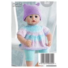 Load image into Gallery viewer, Knitting Pattern: Doll and Preemie Baby Clothes in DK Yarn
