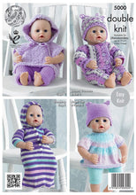 Load image into Gallery viewer, Knitting Pattern: Doll and Preemie Baby Clothes in DK Yarn
