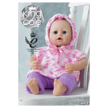 Load image into Gallery viewer, Knitting Pattern: Doll and Preemie Baby Clothes in DK Yarn
