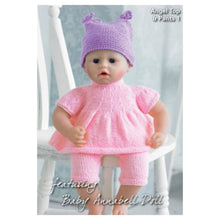 Load image into Gallery viewer, Knitting Pattern: Doll and Preemie Baby Clothes in DK Yarn
