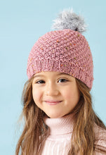 Load image into Gallery viewer, Knitting Pattern: Five Children&#39;s Hats in Aran Yarn for 4-12 Years
