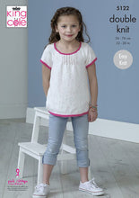 Load image into Gallery viewer, Knitting Pattern: Cotton Summer Tops for Girls and Toddlers
