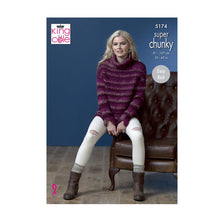 Load image into Gallery viewer, Knitting Pattern: Ladies Jumpers in Super Chunky Yarn
