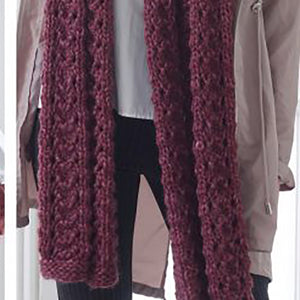 Knitting Pattern: Ladies Winter Accessories in Super Chunky Yarn
