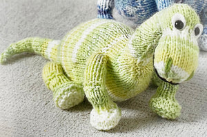Knitting Pattern: Dinosaurs in DK Yarn