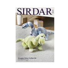 Load image into Gallery viewer, Knitting Pattern: Dinosaurs in DK Yarn
