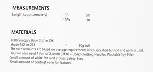 Knitting Pattern: Dinosaurs in DK Yarn