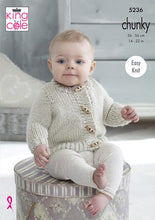 Load image into Gallery viewer, Knitting Pattern: Baby Cardigans and Baby Waistcoats for 0-2 Years
