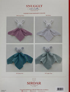 SALE: Knitting Pattern: Baby Comforter Blanket