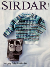 Load image into Gallery viewer, Knitting Pattern: Baby Sweater for 0-2 Years
