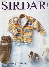 Load image into Gallery viewer, Knitting Pattern: Baby Cardigan for 0-2 Years

