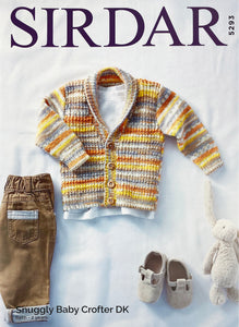Knitting Pattern: Baby Cardigan for 0-2 Years