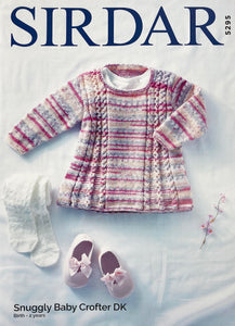 Knitting Pattern: Baby Tunic for 0-2 Years
