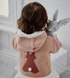 Knitting Pattern: Baby Bunny Sweater for 0-2 Years