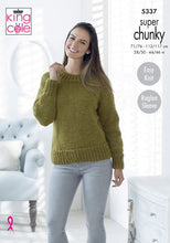 Load image into Gallery viewer, Knitting Pattern: Super Chunky Sweater and Cardigan
