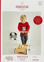 Load image into Gallery viewer, Knitting Pattern: Dog Sweater and Toy for 0-2 Years
