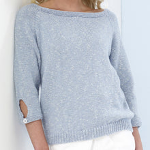 Load image into Gallery viewer, Knitting Pattern: Summer Sweaters for Ladies in Cotton DK Yarn, 32-50in
