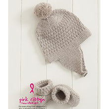 Load image into Gallery viewer, Knitting Pattern: Baby Hat and Bootee Sets for Premature to 2 Years
