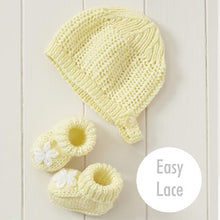 Load image into Gallery viewer, Knitting Pattern: Baby Hat and Bootee Sets for Premature to 2 Years
