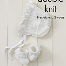 Load image into Gallery viewer, SALE: Knitting Pattern: Baby Hat and Bootee Sets for Premature to 2 Years
