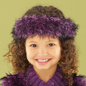 Knitting Pattern: Jacket, Gilet, Boot Toppers, Hat and Headband in Faux Fur for Girls 3-13 Years