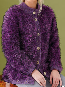 Knitting Pattern: Jackets and Headband in Faux Fur