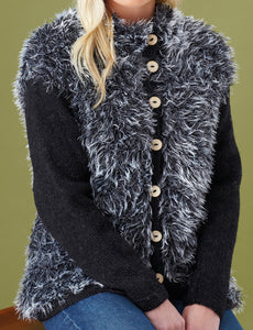 Knitting Pattern: Jackets and Headband in Faux Fur