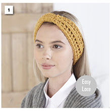 Load image into Gallery viewer, Knitting Pattern: Six Headbands, Easy Knit in Aran, DK or Chunky Yarn
