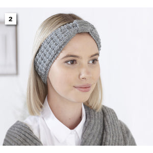 Knitting Pattern: Six Headbands, Easy Knit in Aran, DK or Chunky Yarn