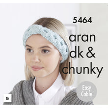 Load image into Gallery viewer, Knitting Pattern: Six Headbands, Easy Knit in Aran, DK or Chunky Yarn
