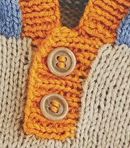 Knitting Pattern: Hoodie for 0-2 Year Olds in DK Yarn