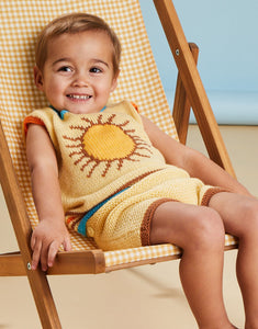 NEW Knitting Pattern: Shorts and Vest in DK Yarn for Babies 0-24 Months