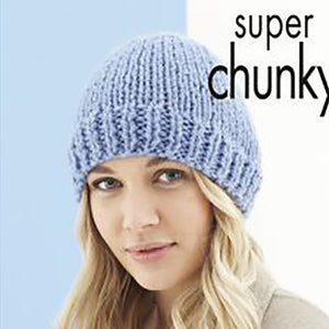 Knitting Pattern: Ladies Hats and Scarf in Super Chunky Yarn