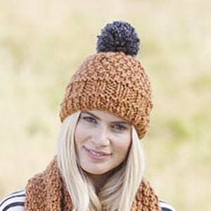 Knitting Pattern: Ladies Cardigan, Hat and Scarf in Super Chunky Yarn