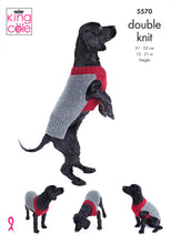 Load image into Gallery viewer, Knitting Pattern: Dog Coats in DK Yarn
