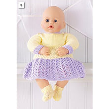 Load image into Gallery viewer, Knitting Pattern: Doll Clothes in DK Yarn
