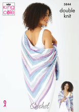 Load image into Gallery viewer, Crochet Pattern: Summer Shawl and Wrap in DK Yarn
