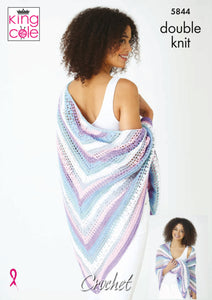 Crochet Pattern: Summer Shawl and Wrap in DK Yarn