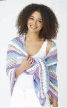 Load image into Gallery viewer, Crochet Pattern: Summer Shawl and Wrap in DK Yarn
