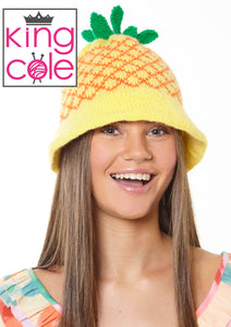Knitting Pattern: Ladies Fun Summer Hats in DK Yarn